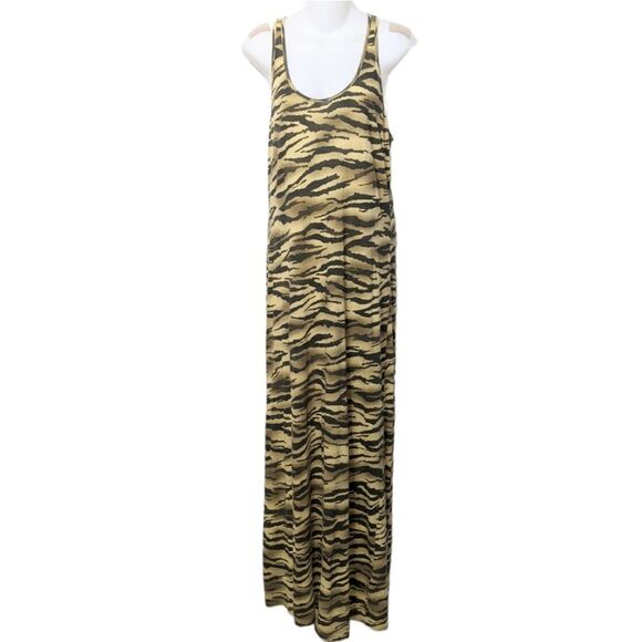 RALPH LAUREN Denim & Supply Animal Leopard Print Tank Maxi Dress M - Picture 2 of 6